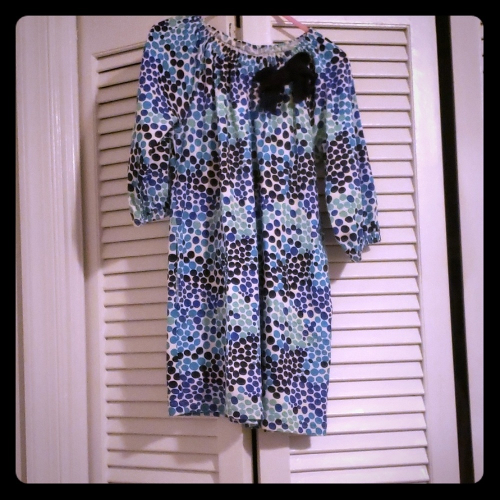 * Cute Girls polka dot dress